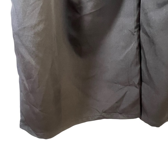 Fashion Nova Women's Pants 2X Black Wide Legs Waist Tie - Picture 5 of 11